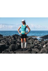 Compressport Tri Postural Aero Tank Top W - Columbia/Evening Primrose