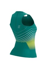 Compressport Tri Postural Aero Tank Top W - Columbia/Evening Primrose