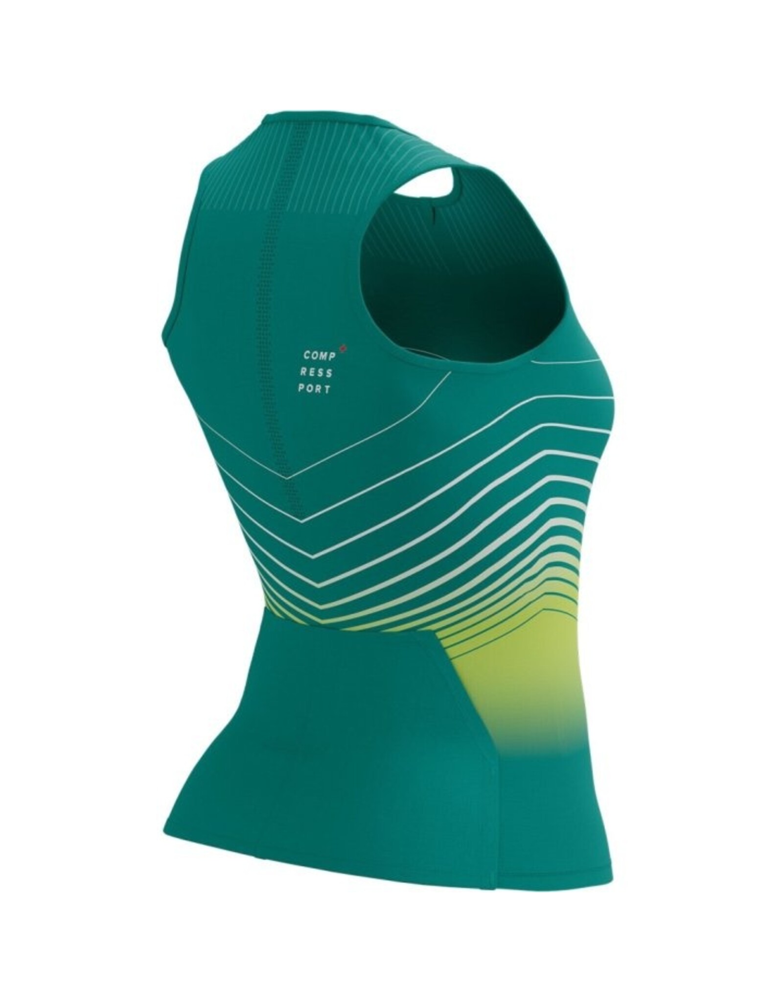 Compressport Tri Postural Aero Tank Top W - Columbia/Evening Primrose