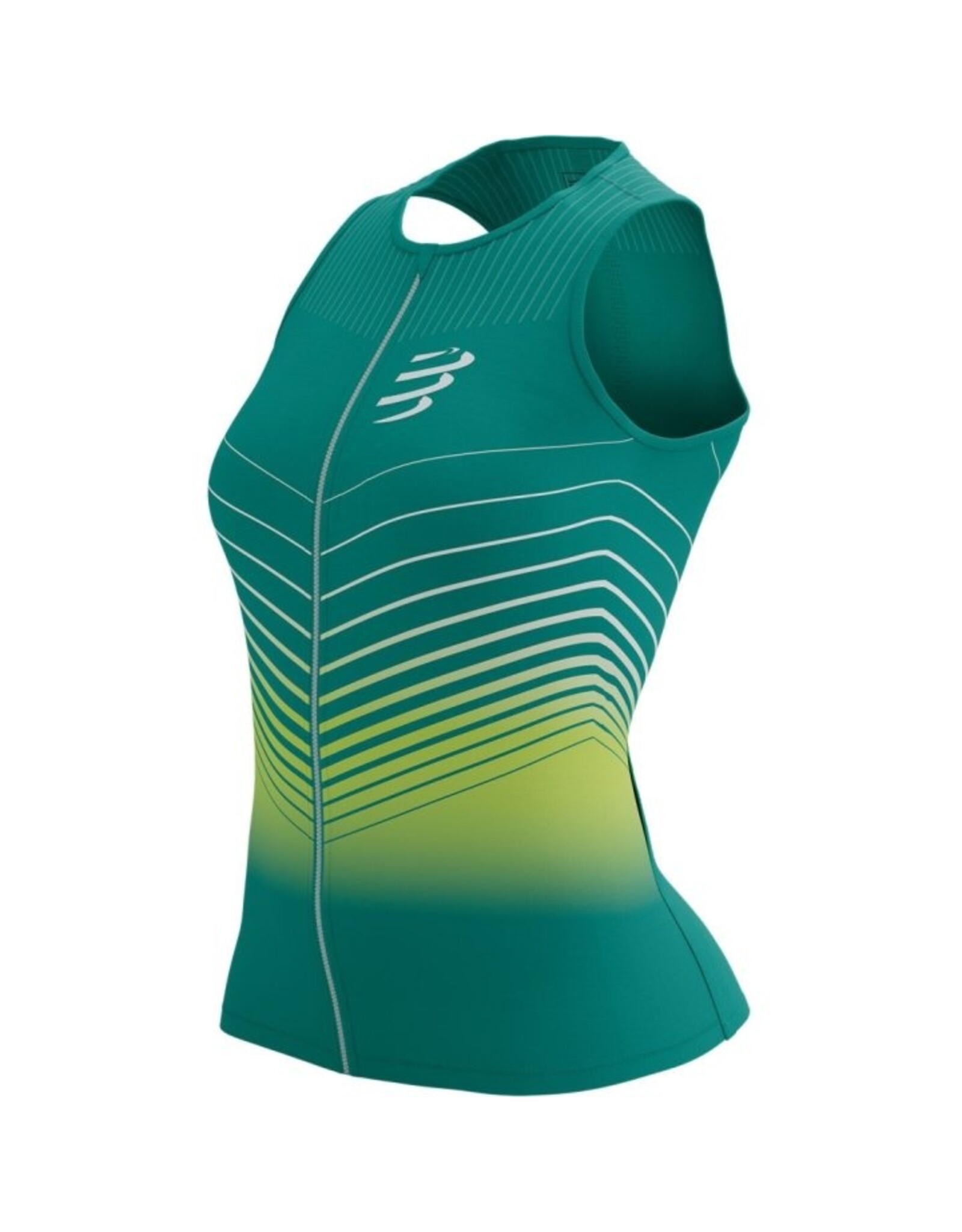 Compressport Tri Postural Aero Tank Top W - Columbia/Evening Primrose