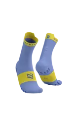 Compressport Pro Racing Socks V4.0 Run High - Jacaranda/Maize Compressport Pro Racing Socks V4.0 Run High - Jacaranda/Maize