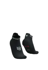 Compressport Pro Racing Socks V4.0 Run Low - Black/White