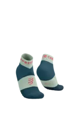 Compressport Ultra Trail Low Socks - Stargazer/Aqua/Fluo Red Compressport Ultra Trail Low Socks - Stargazer/Aqua/Fluo Red