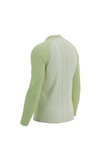 Compressport Trail Hz LS Tshirt M - Sugar/Shadow Lime