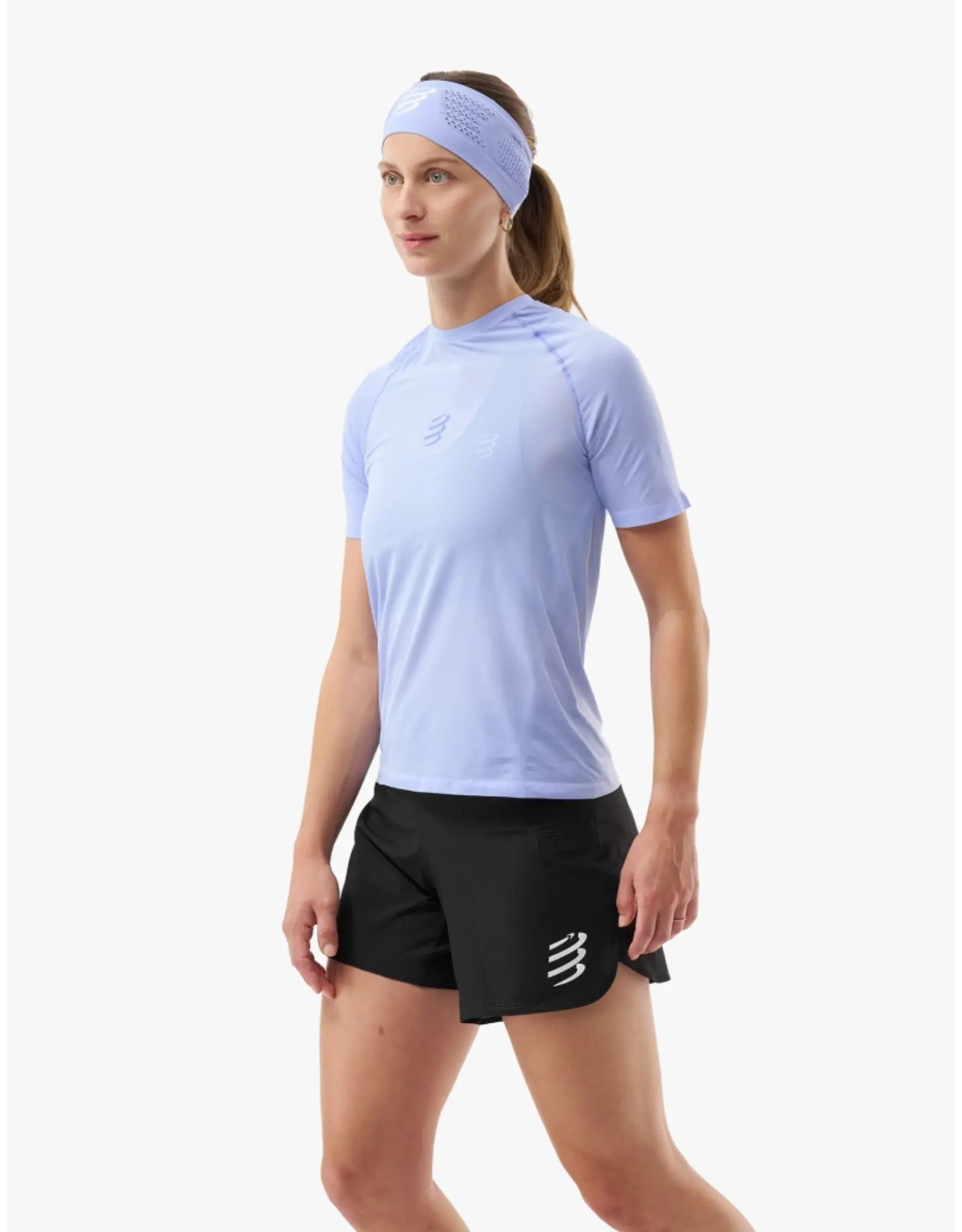 Compressport Trail Racing SS Tshirt W - Jacaranda