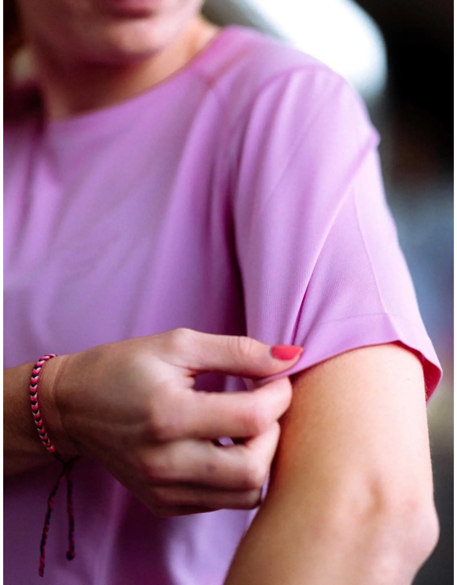 Compressport Performance Ss Tshirt W - Cyclamen