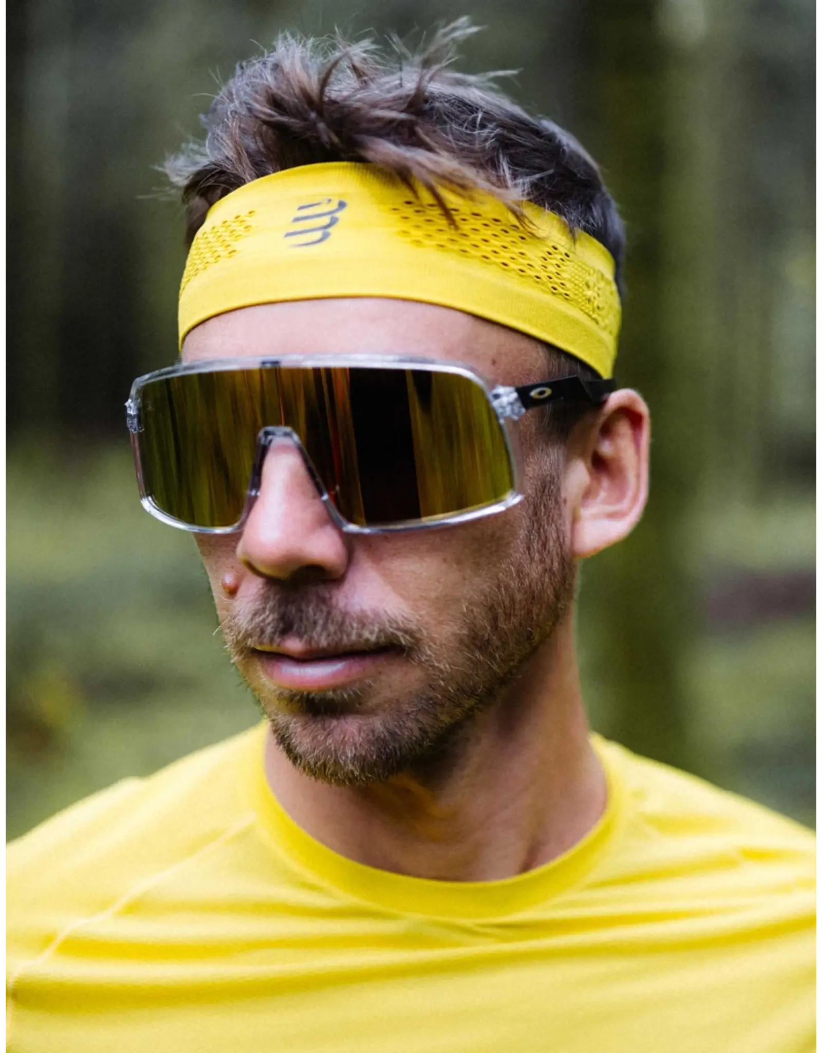 Compressport Thin Headband On/Off - Ceylon Yellow