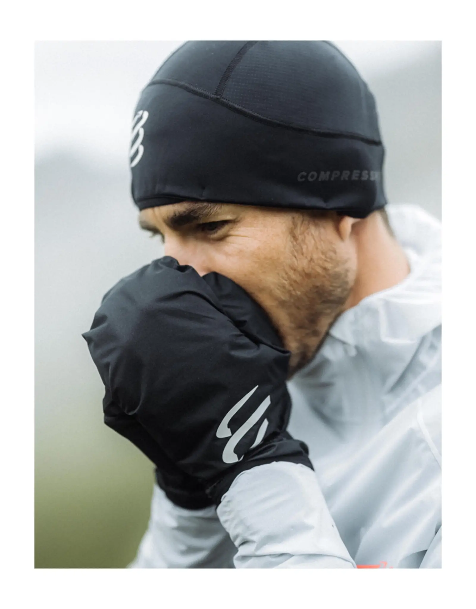 Compressport Hurricane Waterproof Mittens - Black