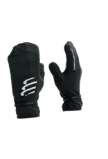 Compressport Hurricane Waterproof Mittens - Black