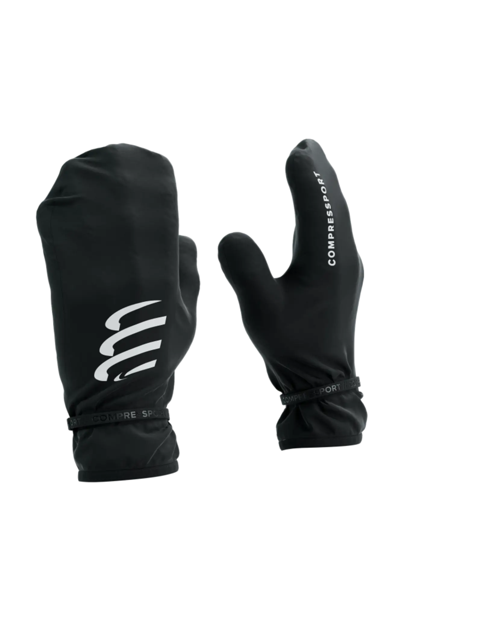 Compressport Hurricane Waterproof Mittens - Black