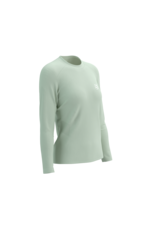 Compressport Performance LS Tshirt W - Aqua