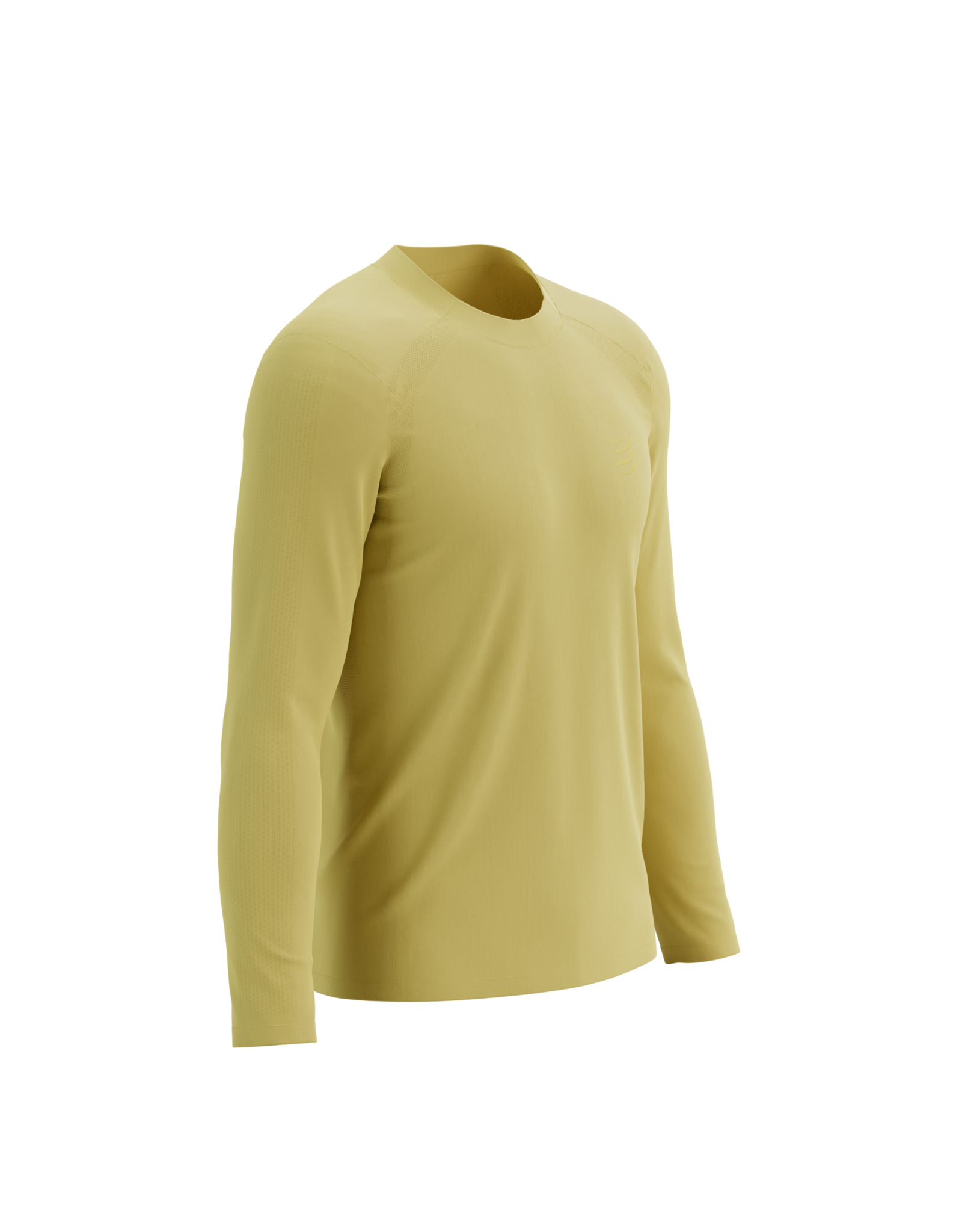 Compressport Performance LS Tshirt M - Ceylon Yellow