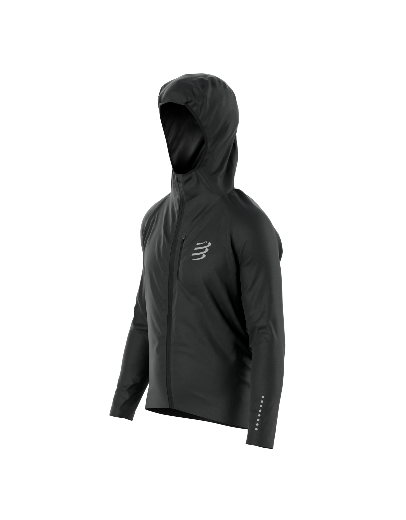 Compressport Thunderstorm Waterproof Jacket - Black