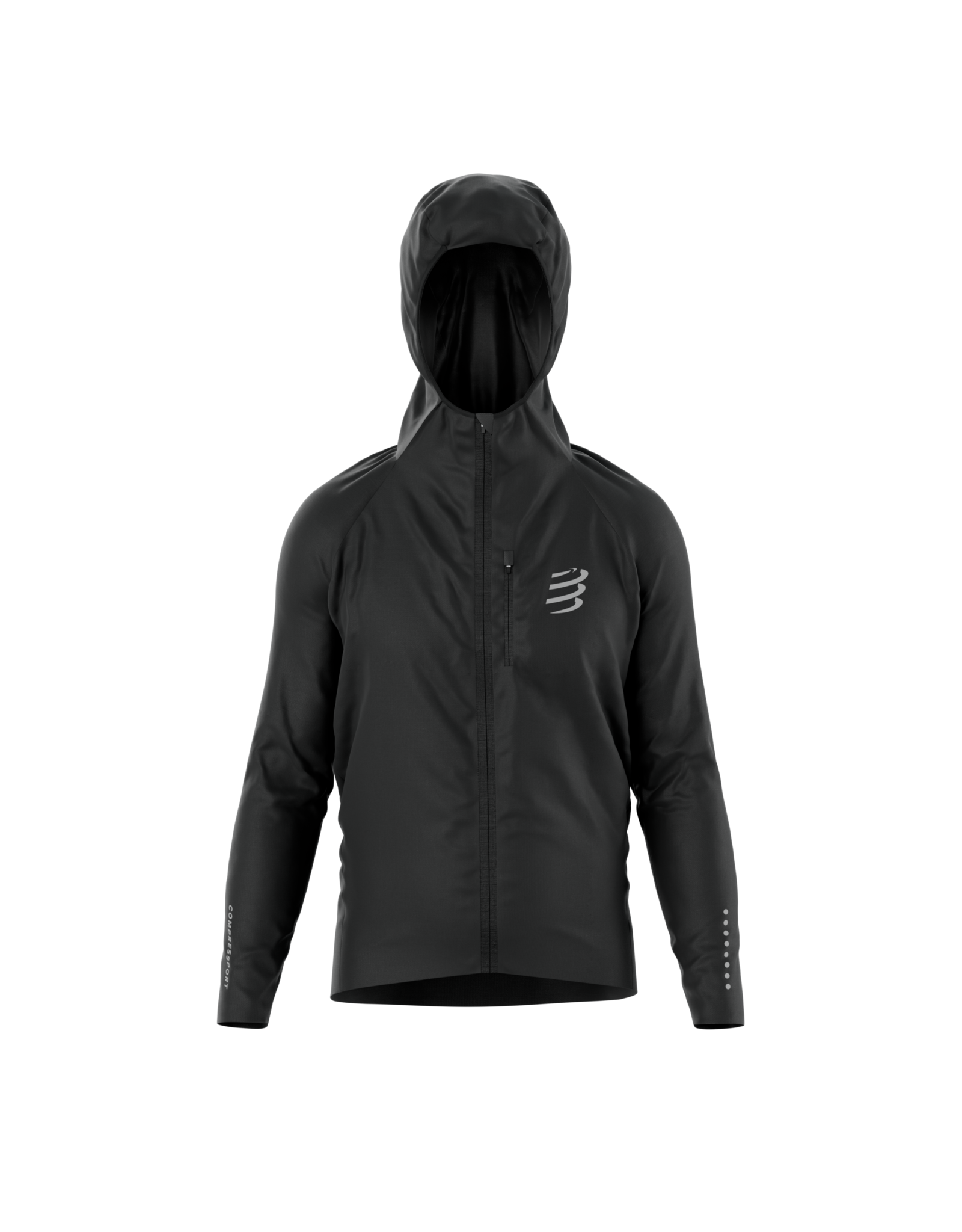Compressport Thunderstorm Waterproof Jacket - Black