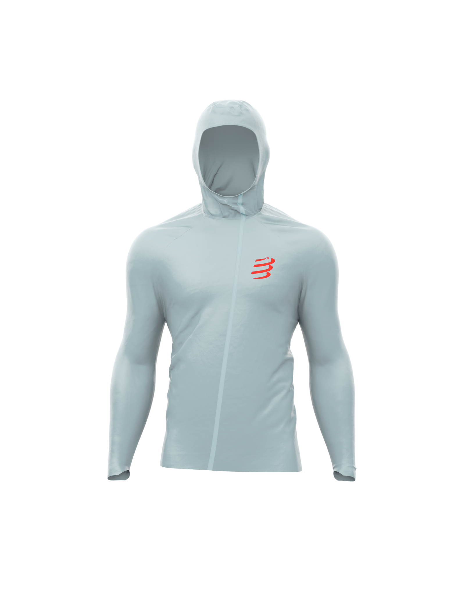 Compressport Hurricane Waterproof 10/10 Jacket - Grey Dawn