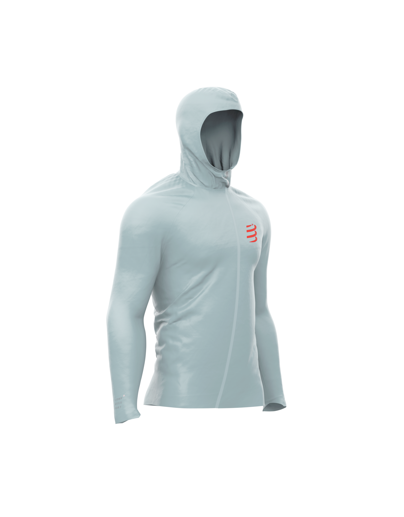Compressport Hurricane Waterproof 10/10 Jacket - Grey Dawn