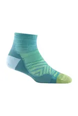 Darn Tough Run 1/4 Ultra-Lightweight - Aqua