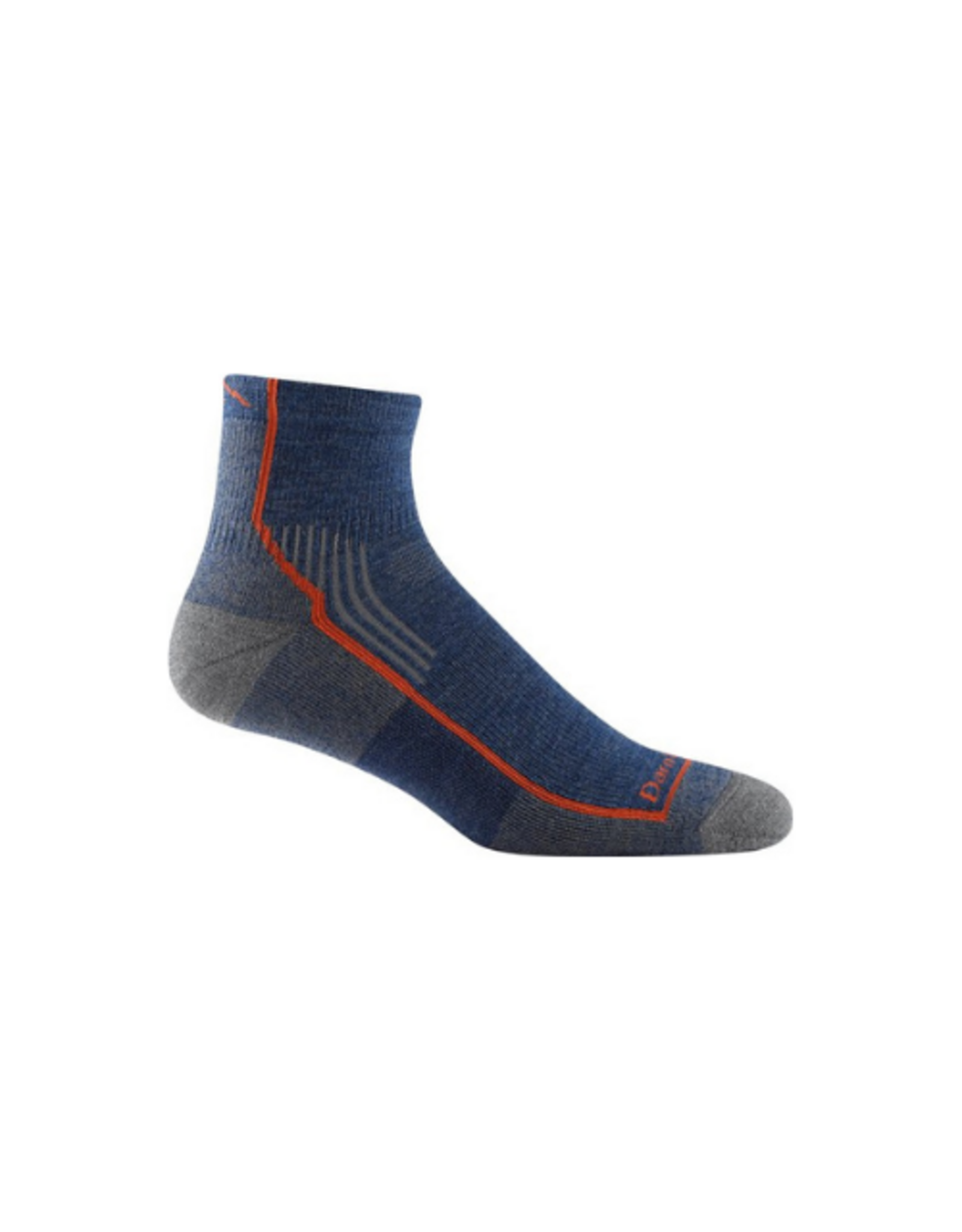 Darn Tough Hiker 1/4 Midweight with Cushion - Denim - M