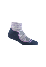 Darn Tough Light Hiker 1/4 Lightweight with Cushion - Cosmic Purple