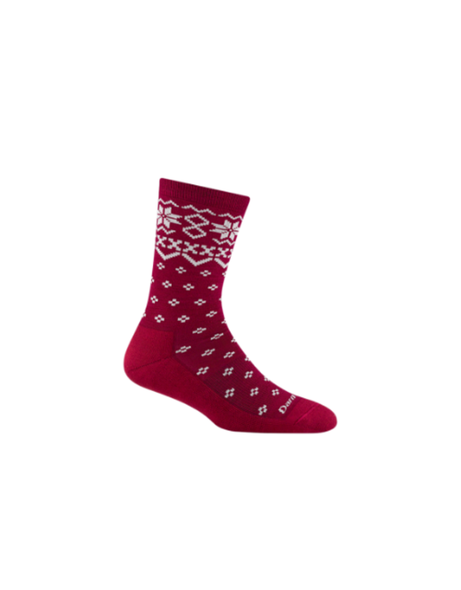 Darn Tough Shetland Crew Lightweight with Cushion - Burgundy