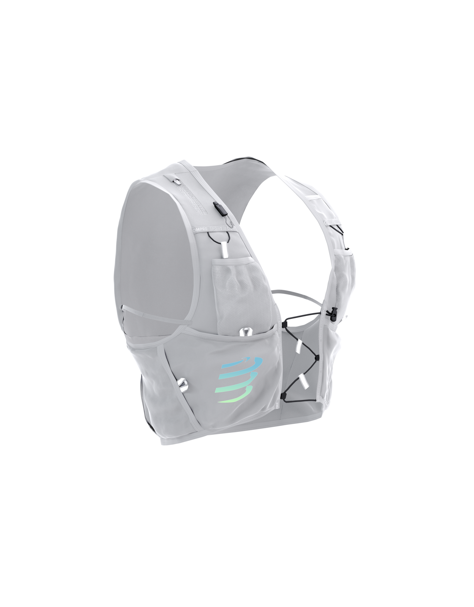 Compressport Ultrun Evo 10 Pack - Gray Violet/Blue-Green