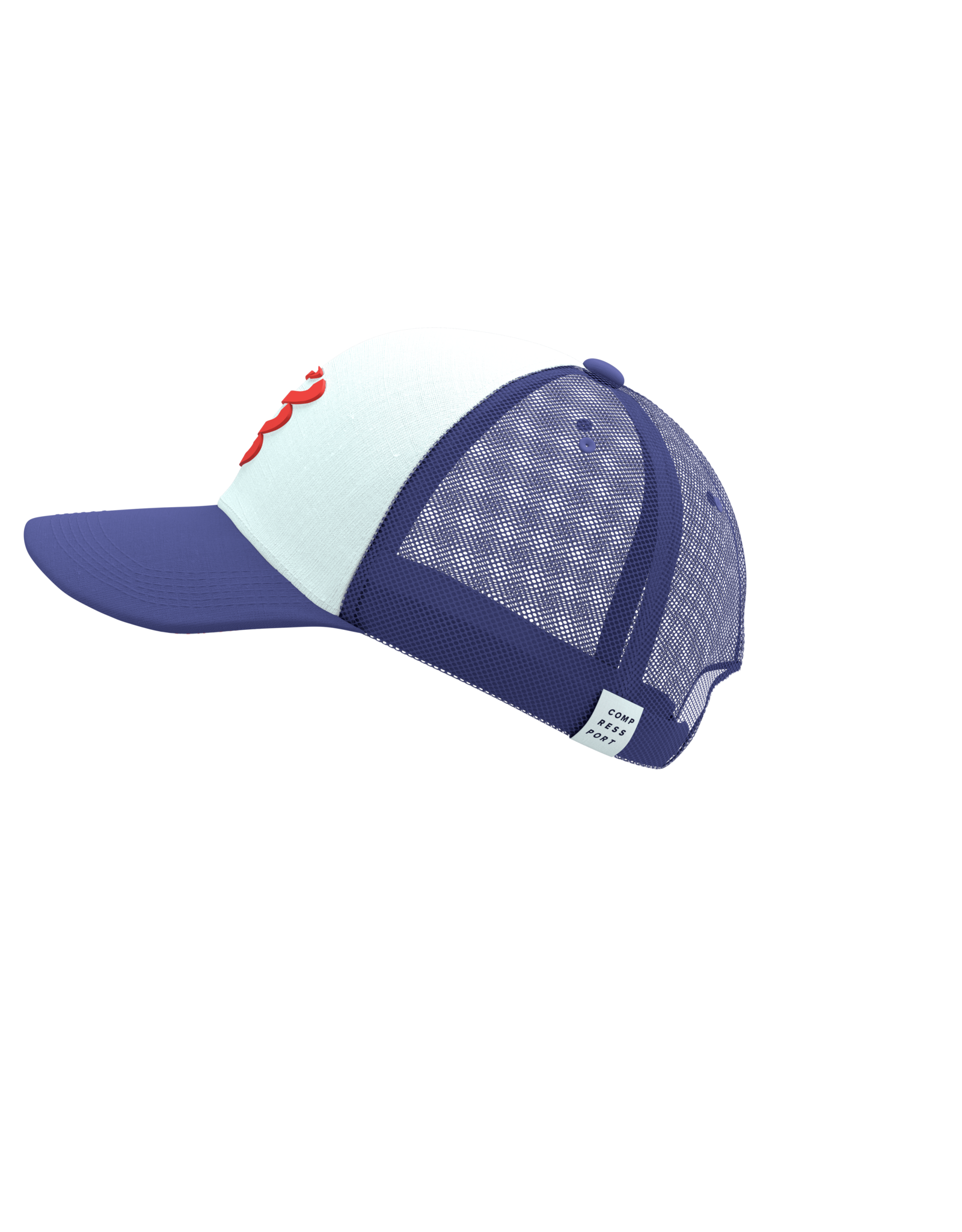 Compressport Trucker Cap - Orient Blue/Star White