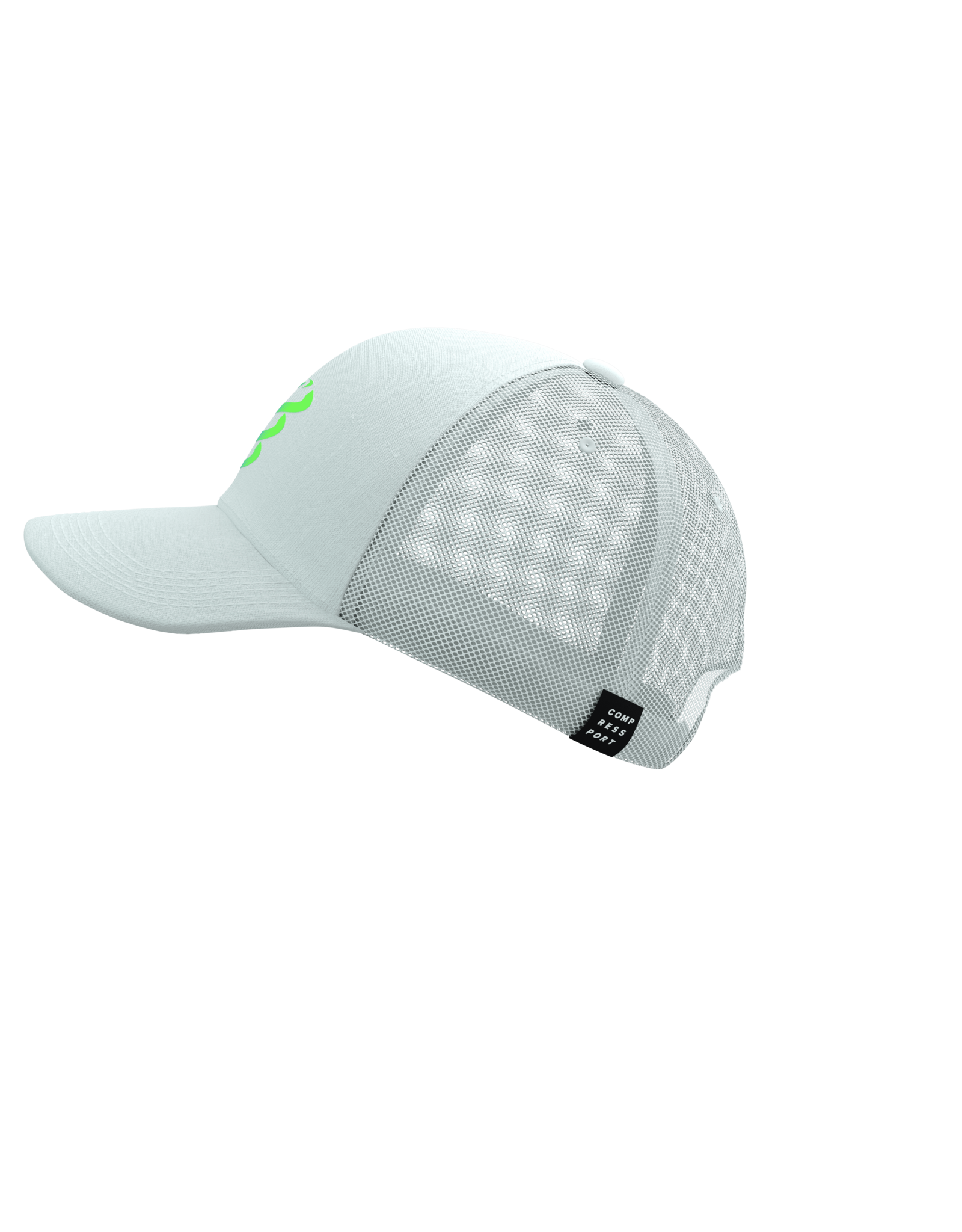 Compressport Trucker Cap - Star White/Blue-Green