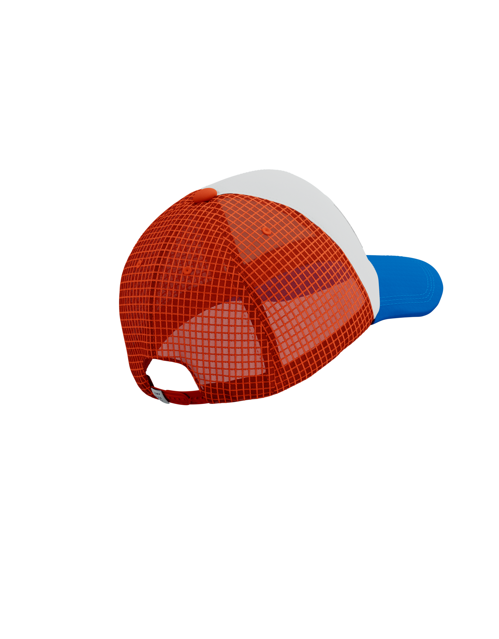 Compressport Trucker 6P Cap - Princess Blue/White