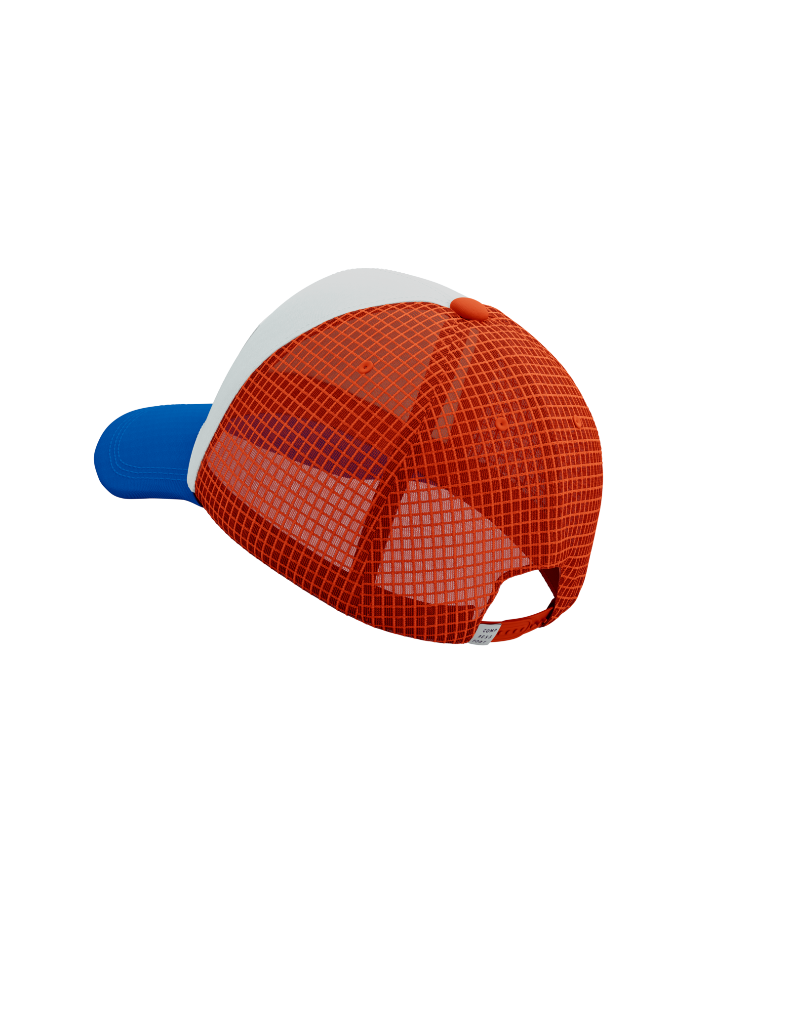 Compressport Trucker 6P Cap - Princess Blue/White