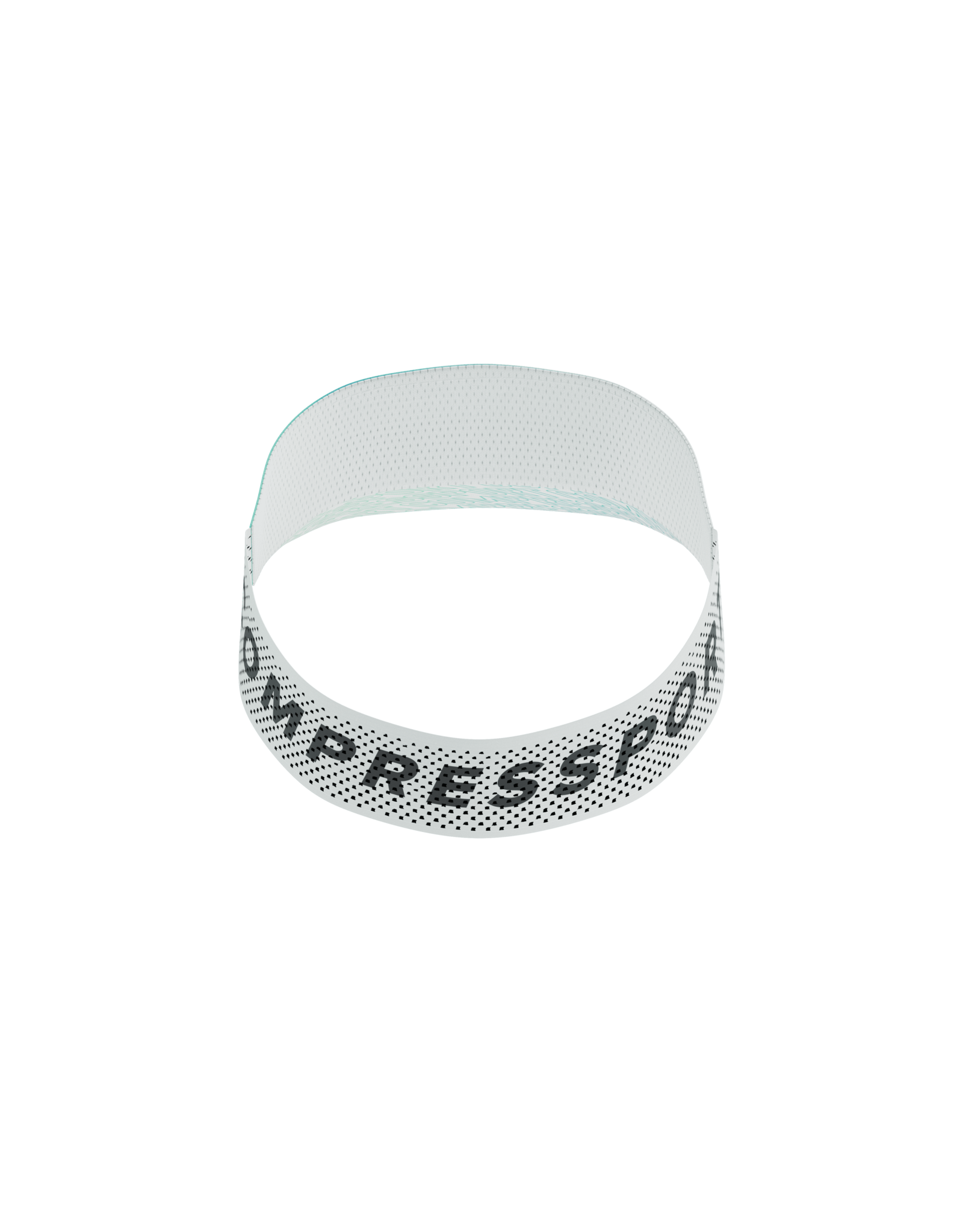 Compressport Pro Racing Visor - Star White/Blue-Green