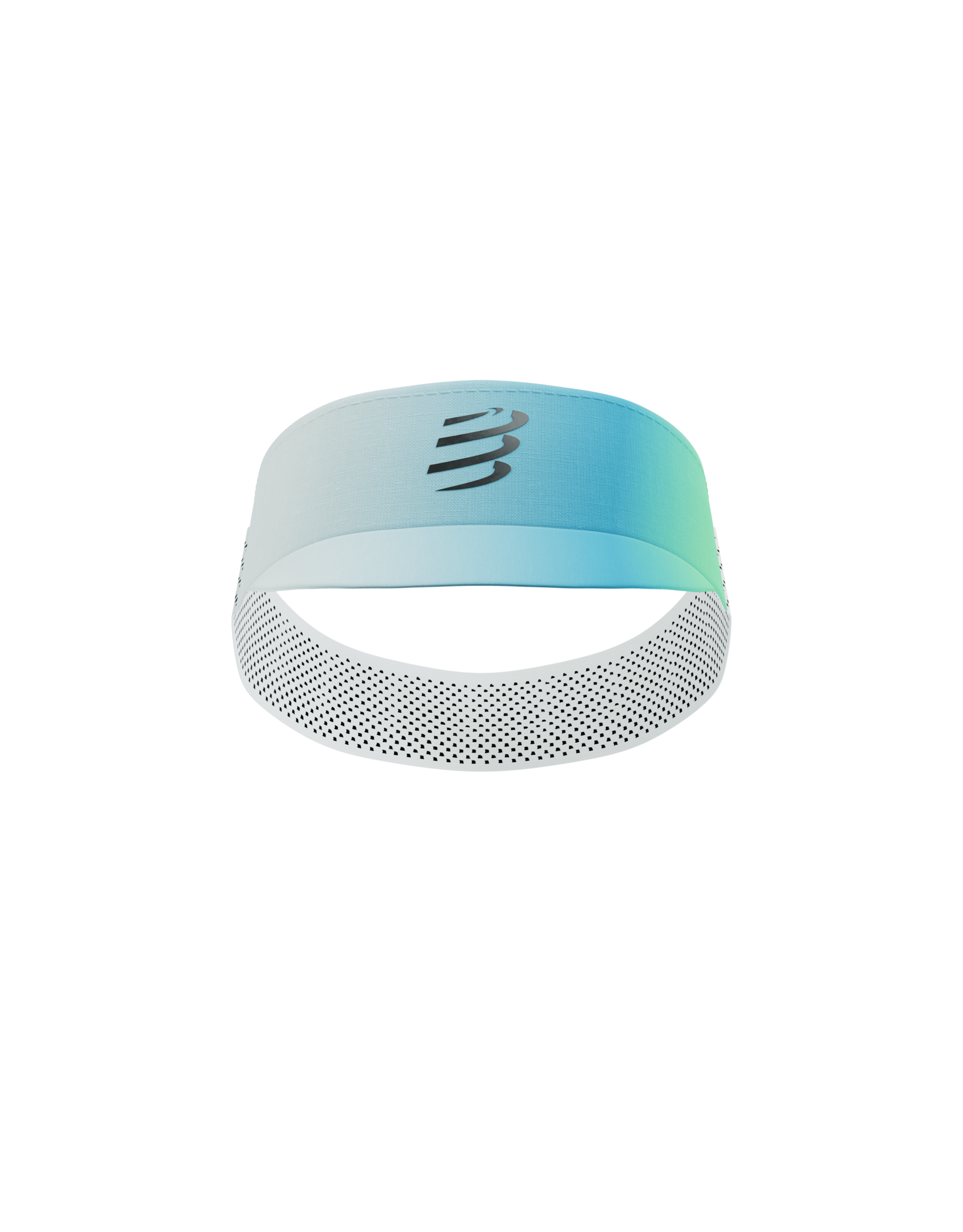 Compressport Pro Racing Visor - Star White/Blue-Green