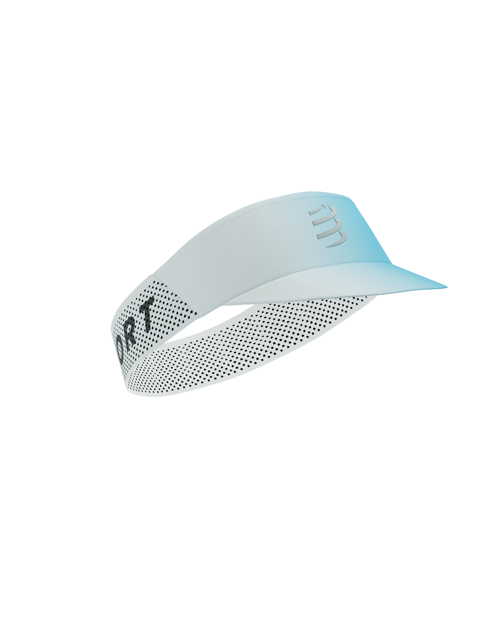 Compressport Pro Racing Visor - Star White/Blue-Green