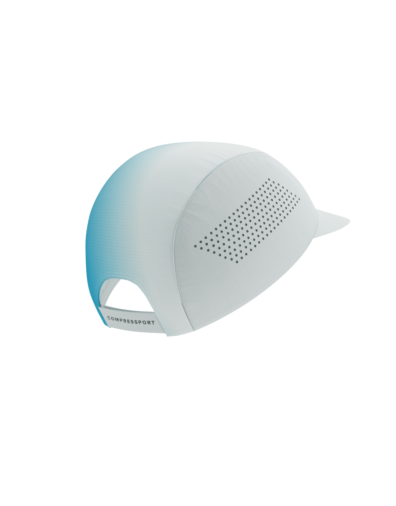 Compressport Pro Racing Cap - Star White/Blue-Green