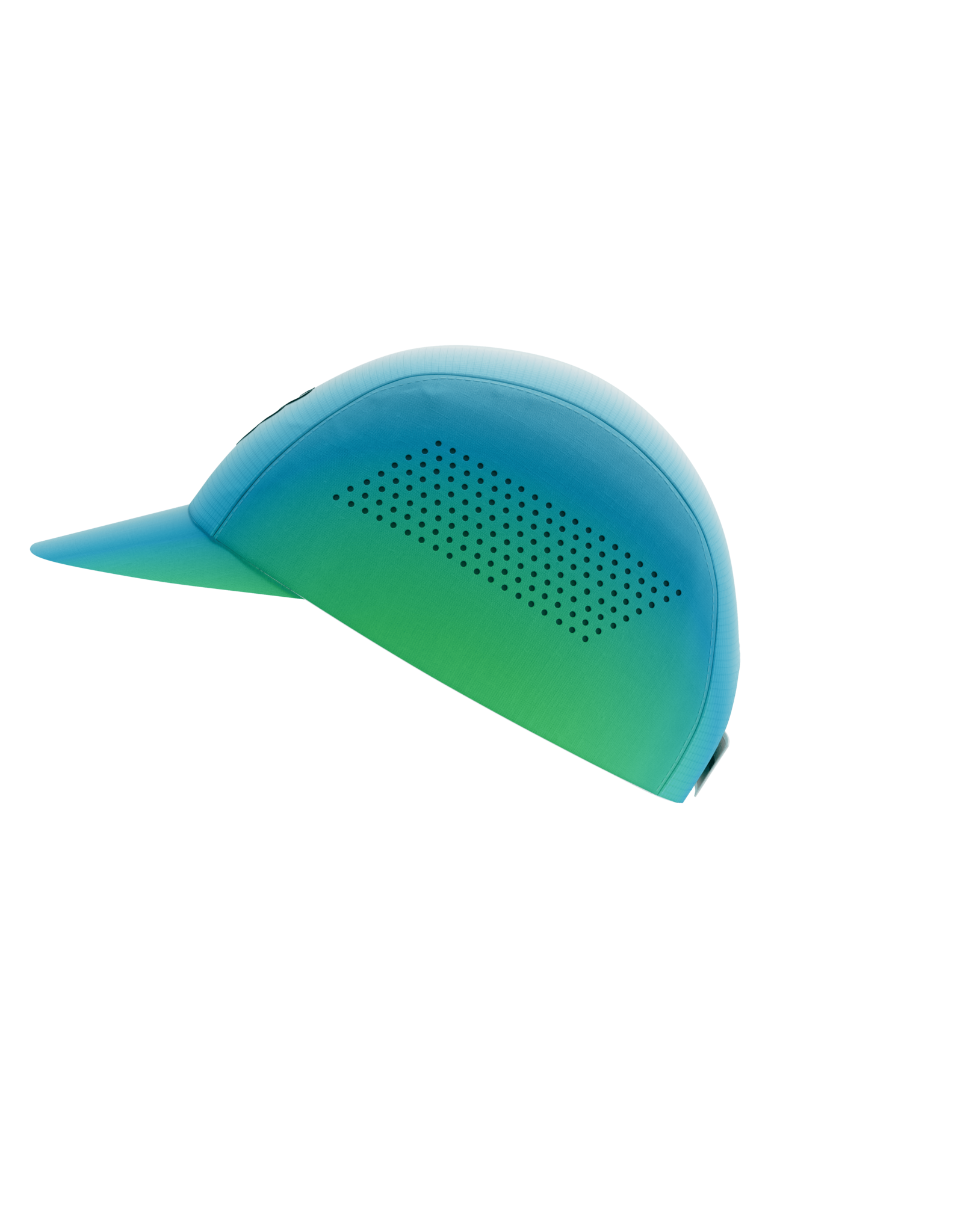 Compressport Pro Racing Cap - Star White/Blue-Green