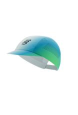 Compressport Pro Racing Cap - Star White/Blue-Green