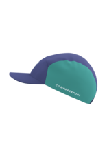 Compressport 5 Panel Cap - Orient Blue/Pool Blue