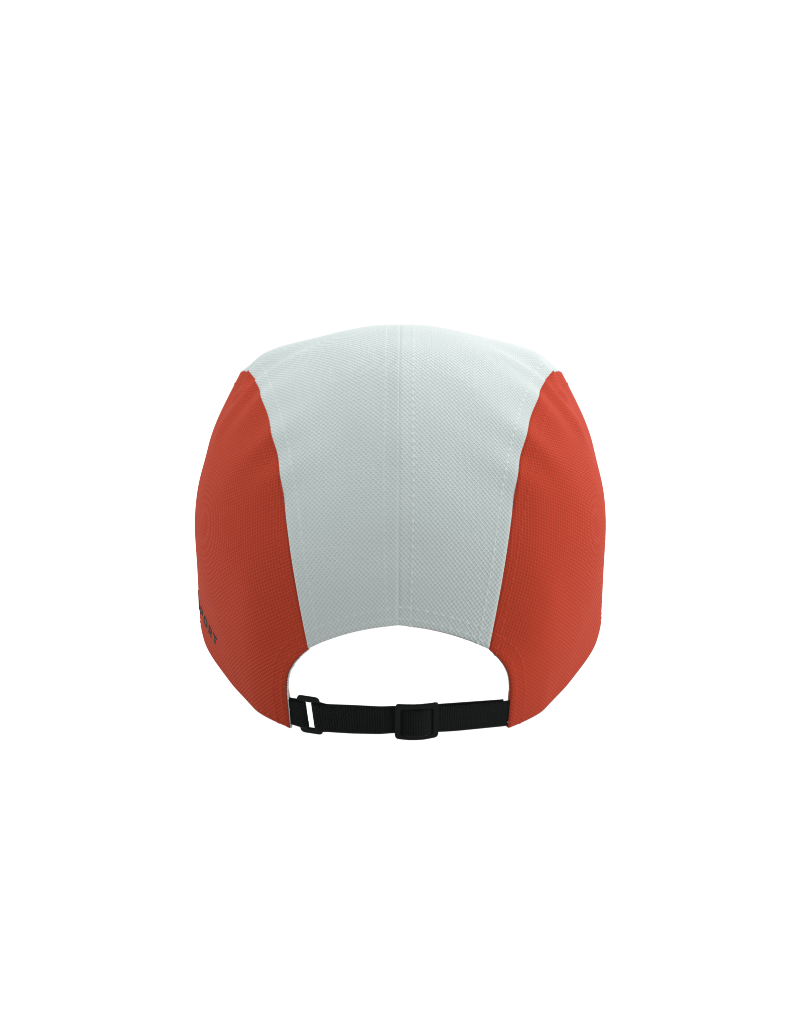 Compressport 5 Panel Cap - Star White/Tigerlily