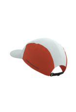 Compressport 5 Panel Cap - Star White/Tigerlily