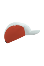 Compressport 5 Panel Cap - Star White/Tigerlily