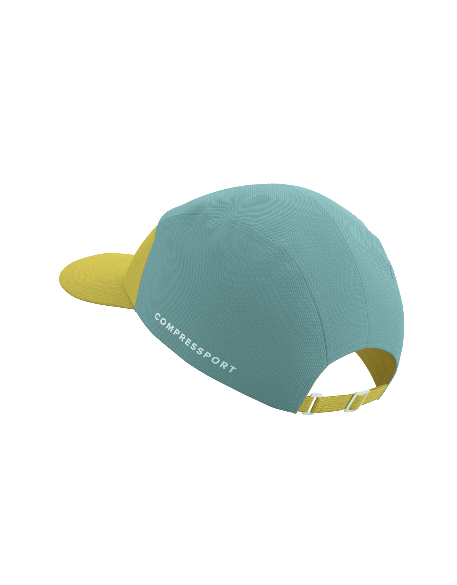 Compressport 5 Panel Cap - Lemon/Ether