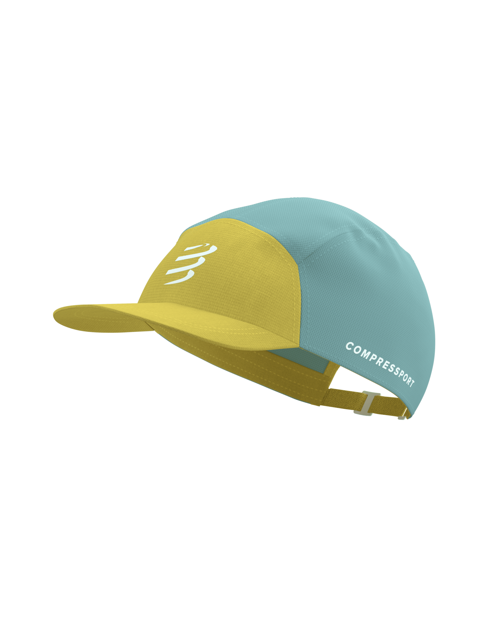 Compressport 5 Panel Cap - Lemon/Ether