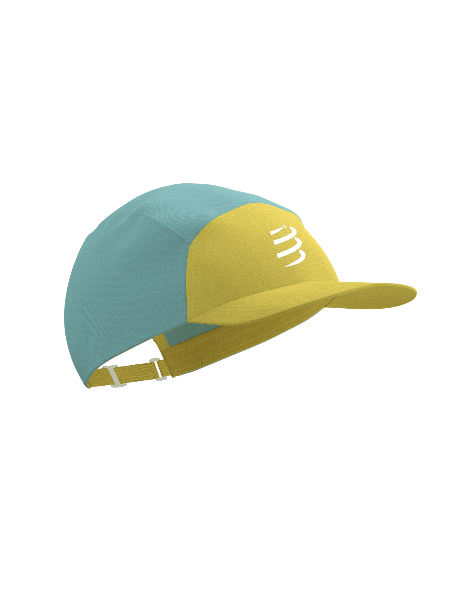 Compressport 5 Panel Cap - Lemon/Ether