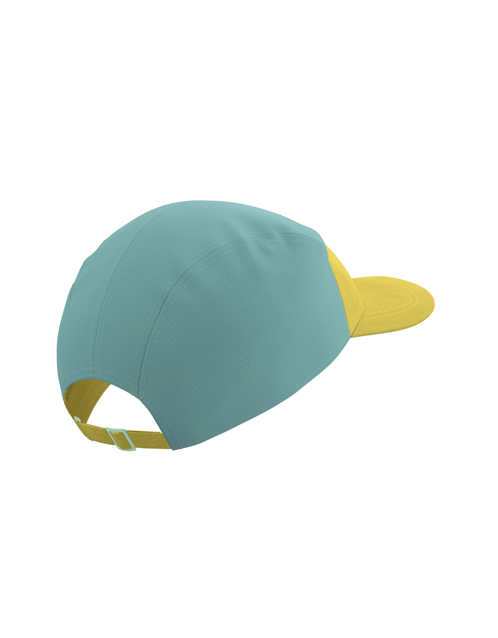 Compressport 5 Panel Cap - Lemon/Ether