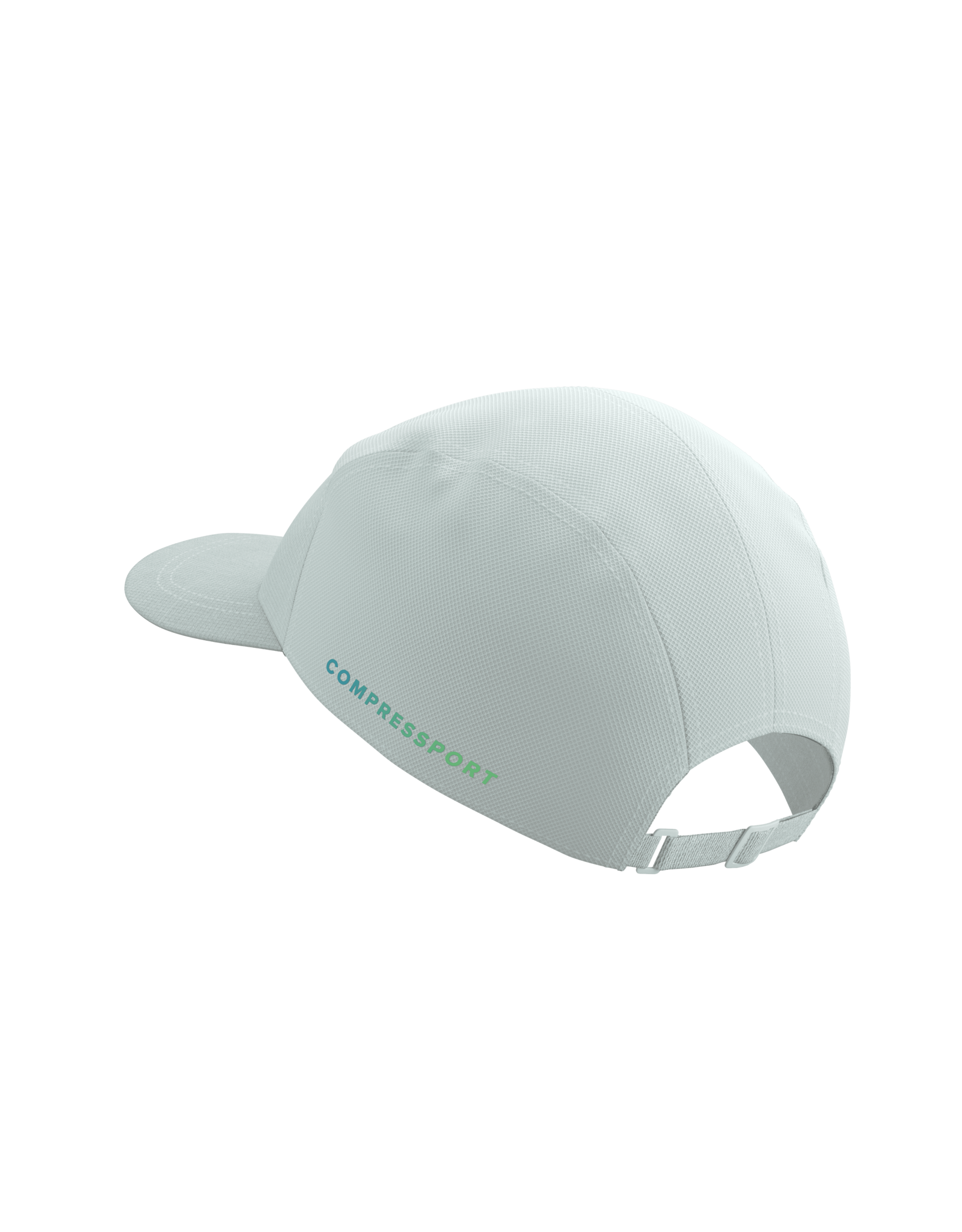 Compressport 5 Panel Cap - Star White/Blue-Green