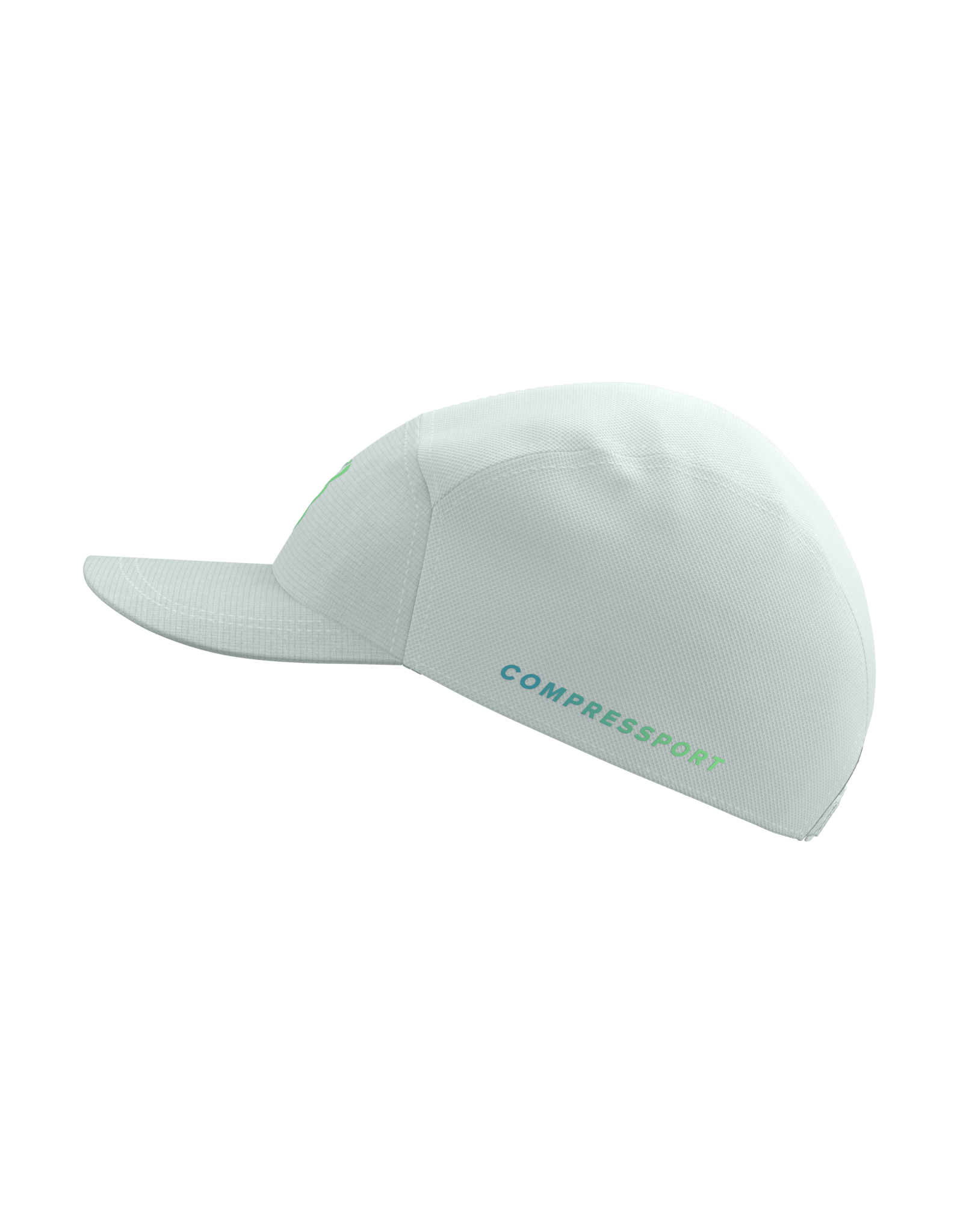 Compressport 5 Panel Cap - Star White/Blue-Green