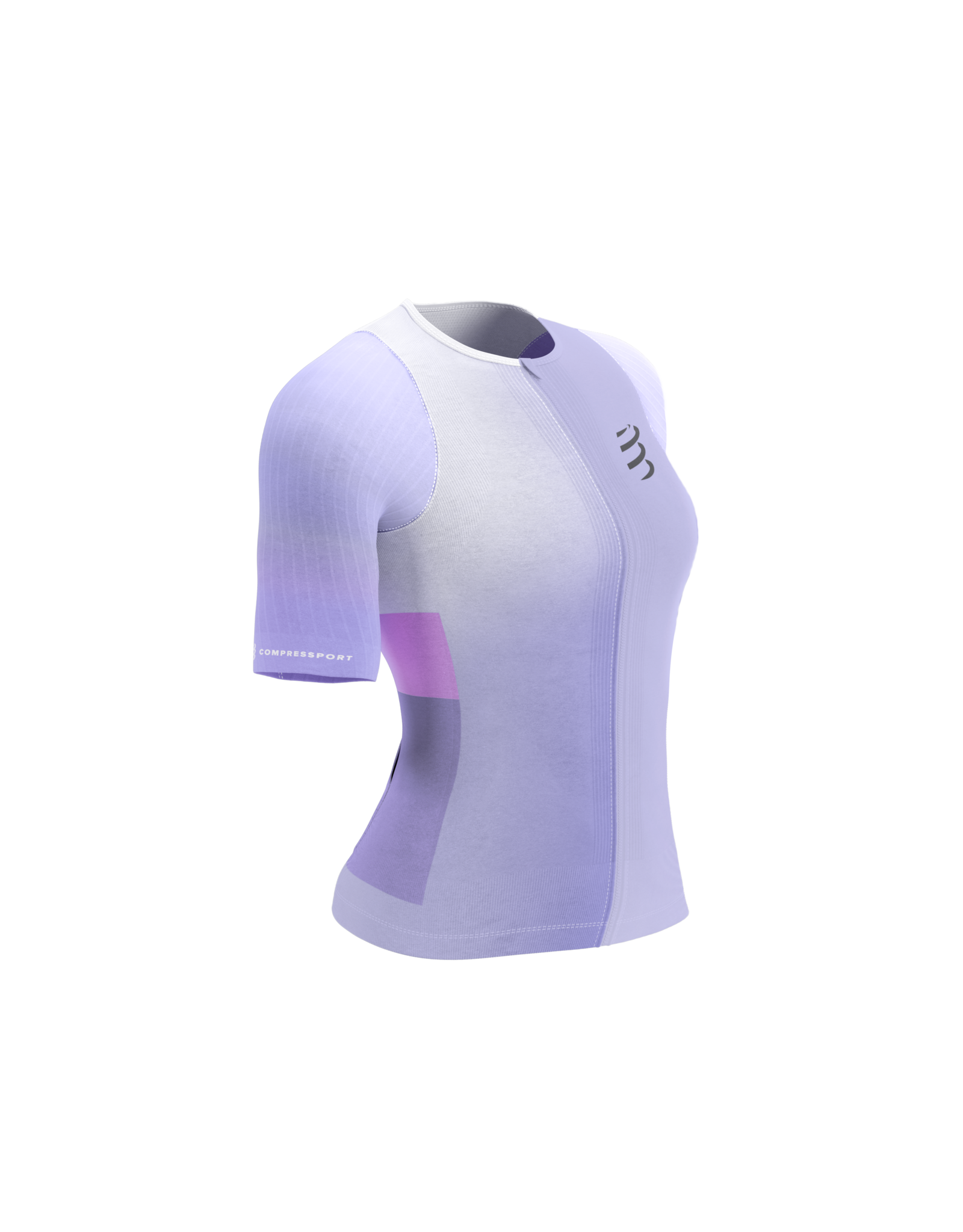 Compressport Stream SS Tri Top W - Lavender/Begonia
