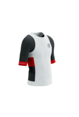 Compressport Stream SS Tri Top M - White/Black