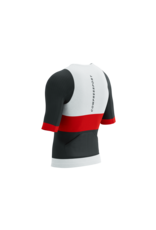 Compressport Stream SS Tri Top M - White/Black
