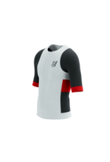 Compressport Stream SS Tri Top M - White/Black
