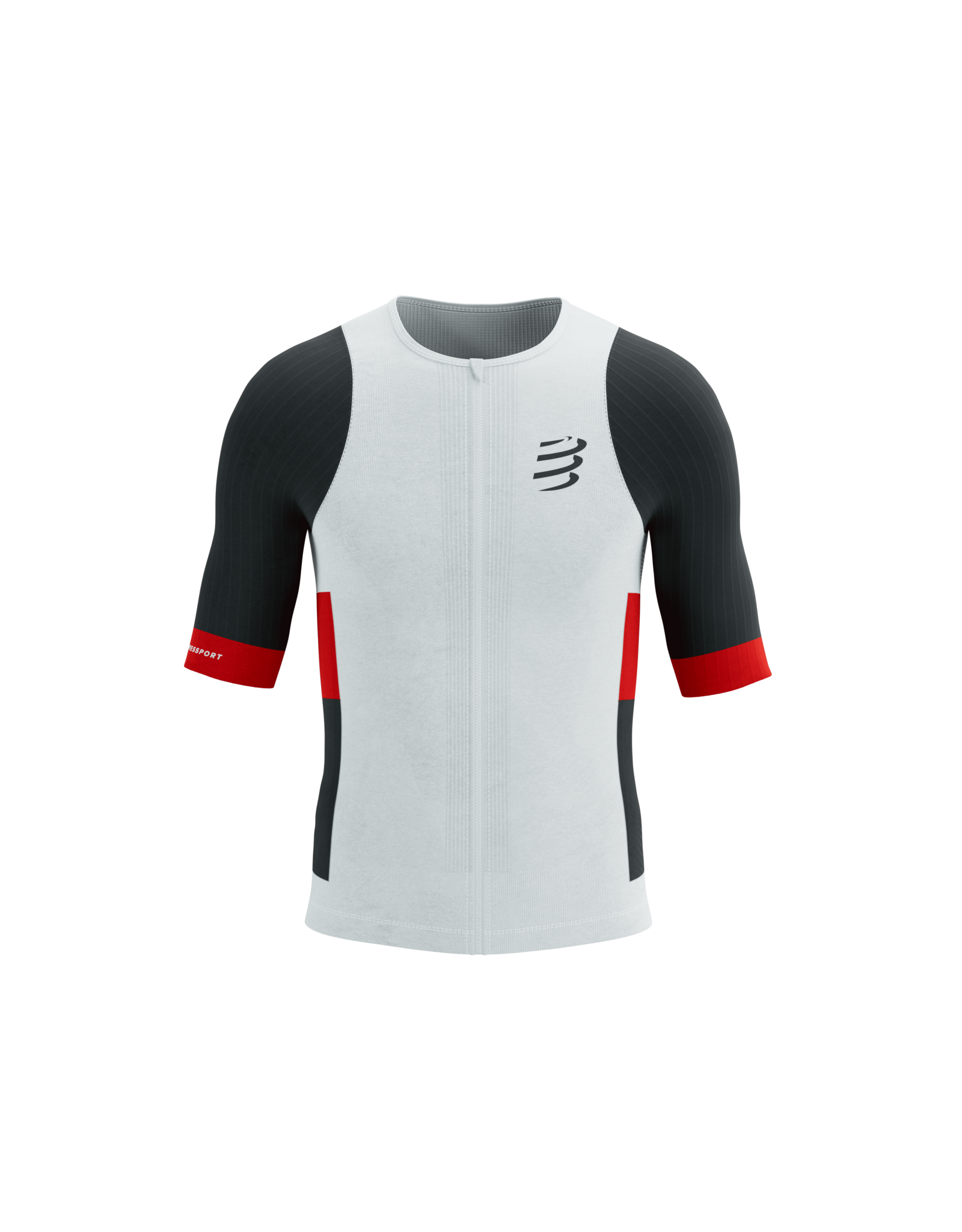 Compressport Stream SS Tri Top M - White/Black
